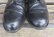 画像2: 米軍実物army底革サービスシューズnavy革靴ミリタリーシューズ6ホールus8.5プレーントゥ60'sビンテージ黒オールドミリタリー
