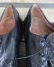 画像3: 米軍実物army底革サービスシューズnavyレザーシューズ革靴ミリタリーシューズ6ホールus8.5プレーントゥ60'sビンテージ黒オールド