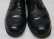 画像2: 米軍実物navyサービスシューズus10プレーントゥ革靴インターナショナルinternational黒ミリタリーシューズ80'sビンテージ 黒オールド レトロ