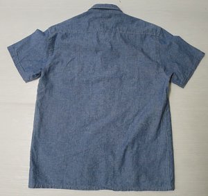 画像3: ガンホーgung hoアメリカ製シャンブレーシャツmワークシャツ オールド ＆レトロ