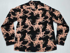 画像3: スタイルアイズSTYLE EYESオープンシャツ黒Xピンク ネルシャツ