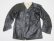 画像1: ハンティングジャケットHAWKEYEアメリカ古着アメリカ製シューティングジャケット革ジャン36レザージャケット50'sビンテージ黒オールド (1)