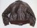 画像4: ゴールデンベアーGOLDEN BEARアメリカ古着アメリカ製ミリタリージャケット革ジャン70'sビンテージL中綿レザージャケット茶系オールド