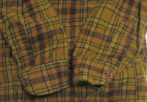 画像3: ペンドルトンPENDLETONアメリカ古着アメリカ製ウールシャツ60's-70'sビンテージMシャドーチェックROCKオープンシャツ ボックスシャツ