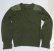 画像5: 米軍実物ARMYアメリカ古着アメリカ製コマンドセーター46ビッグサイズUSMCミリタリーセーター80's緑系ウールセーター肘あて付き