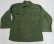 画像2: 米軍実物ARMYアメリカ古着ユーティリティシャツ60'Sビンテージ筒袖ミリタリーシャツ長袖ボックスシャツ綿100緑系オールド