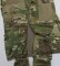 画像4: 米軍実物ARMYアメリカ古着コンバットシャツ長袖シャツXSマルチカム迷彩COMBAT袖ポケット付き肘あて付きハイネック