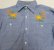 画像3: シャンブレーシャツUNKNOWNアメリカ古着ワークシャツ70’Sビンテージ長袖シャツ刺繍付きハンドステッチMオールド
