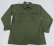 画像2: 米軍実物ARMYアメリカ古着ユーティリティシャツ長袖シャツ80'ビンテージ16Hビッグサイズ緑系ミリタリーシャツ パッチ付ボックスシャツ