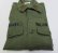 画像1: 米軍実物ARMYアメリカ古着ユーティリティシャツ長袖シャツ80'ビンテージ16Hビッグサイズ緑系ミリタリーシャツ パッチ付ボックスシャツ (1)