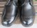 画像2: プレーントゥ シューズUNKNOWNデットストック新品アメリカ製80’SビンテージUS10レザーシューズ革靴ワークシューズ黒ドレスシューズ