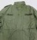 画像2: 米軍実物ARMYアメリカ古着M-65フィールドジャケットSミリタリージャケット80’SビンテージOG107コートCOAT緑系パッチ付SCOVILLオールド