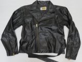 ベイツBATESアメリカ古着アメリカ製レザージャケット革ジャン70’Sビンテージ黒ダブル ライダースジャケットLADYSレディースTALON