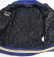 画像6: デロングDELONGアメリカ古着ウールジャケット袖革スタジャンMレタード貼り付け紺系ｘゴールド系紫系アワードジャケット/オールド