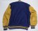 画像7: デロングDELONGアメリカ古着アメリカ製ウールジャケット袖革スタジャンXXLビッグサイズ90’Sレタード貼り付アワードジャケット