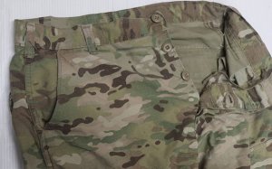 画像1: 米軍ARMYアメリカ古着マルチカム柄カーゴパンツM迷彩ミリタリーパンツOCPリップストップ8ポケットACUコンバットパンツTROUSERS