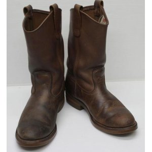 画像: レッドウイング【REDWING】ペコスブーツ1155茶us8