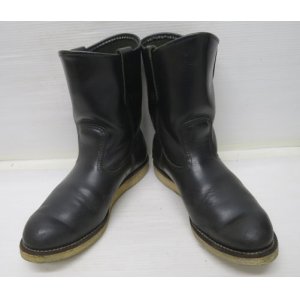 画像: レッドウイング【REDWING】ペコスブーツ8169黒US7.5