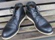 画像1: レッドウィングredwing革靴アメリカ製チャッカーブーツｓ8.5ワークブーツ黒レザーブーツus9プレーントゥ3148オールド＆レトロ 
