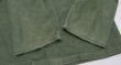 画像3: 米軍実物armyユーティリティシャツ60'sビンテージ綿ミリタリーシャツ長袖シャツoc107od緑ボックスシャツ