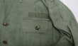 画像4: 米軍実物armyユーティリティシャツ60'sビンテージ綿ミリタリーシャツ長袖シャツoc107od緑ボックスシャツ