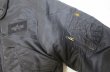 画像4: アルファalpha古着cwu-45pフライトジャケットsミリタリージャケット黒オールドミリタリースタイル