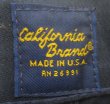 画像5: カリフォルニア ブランドCALIFORNIA BRAND古着アメリカ製 ヘリンボーンHBT綿100ベイカーパンツw30ミリタリーパンツ紺系オールド＆レト