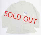 画像: ガンホーGUNG HO吊り下げタグ付きデットストック新品アメリカ製サファリジャケット長袖シャツ90'sビンテージMベージュ系カーキシャツ