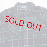 画像: ペンドルトンPENDLETONアメリカ古着アメリカ製ウールシャツ70's-80'sビンテージXLビッグサイズROCKオープンシャツ ボックスシャツ