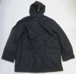 画像4: ホロウェイHOLLOWAY古着アメリカ製スタジャンMアワードジャケット黒パーカー付きウールジャケット無地コート オールド 