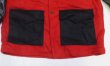 画像2: 袖革スタジャンUNKNOWN古着アメリカ製アワードジャケット40チェンステッチ赤系x黒ウールジャケット60'sビンテージ ファラオ オールド 
