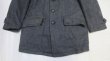 画像2: シアーズSEARSアメリカ古着アメリカ製コートLウールジャケット50'sビンテージ中綿入りチャコールグレー系ロカビリーROCKオールド 