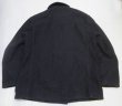 画像6: ピーコートUNKNOWNアメリカ古着アメリカ製ウールジャケットPコート黒ミリタリージャケット44ビッグサイズ中綿入りオールド 