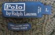 画像7: ラルフローレンRALPH　LAURENポロPOLOアメリカ古着カーディガンL編み込みウールセーターへちま襟ショールカラー緑系オールド＆レトロ