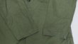 画像5: ユーティリティシャツTROOPERアメリカ古着アメリカ製60’Sビンテージ長袖シャツSミリタリーシャツ緑系ナム戦ポプリン筒袖ボックス