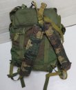 画像6: 米軍実物ARMYアメリカ古着ミリタリーバッグFIELD PACKフィールドパックLCー1パトロールバッグBAGウッドランドカモ迷彩バックパックNYLON