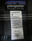 画像7: パタゴニアPATAGONIAアメリカ古着ウエスタンシャツSチェックシャツ長袖シャツ薄青系Xグレー系Xチャコールグレー系アウトドア