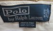 画像8: ラルフローレンRALPH LAURENポロPOLOアメリカ古着チノパンツｗ38マーク刺繍ワークパンツTROUSERSベージュ系ビッグサイズ オールド