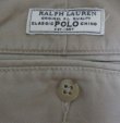 画像6: ラルフローレンRALPH LAURENポロPOLOアメリカ古着チノパンツｗ34クラッシックCLASSIC CHINO薄ベージュ系ワークパンツTROUSERSオールド