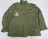 画像: スイス軍実物ARMYアメリカ古着フィールドジャケット158-50ミリタリージャケット90’Sビンテージ緑系オールド