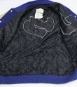 画像7: デロングDELONGアメリカ古着アメリカ製ウールジャケット袖革スタジャン44ビッグサイズ80’Sビンテージ紫系アワードジャケット/オールド