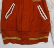 画像3: ホワイティングWHITINGアメリカ古着アメリカ製ウールジャケット袖革スタジャン46ビッグサイズ80’Sビンテージ/レタード貼り付アワード