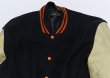画像2: ブリルブロスBRILL BROSアメリカ古着アメリカ製ウールジャケット袖革スタジャン46ビッグサイズ80’Sビンテージ/アワードジャケット