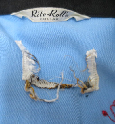 画像5: キングルイkinglouieアメリカ製チーンステッチrockボーリングシャツsレーヨンシャツ60'sビンテージ水色ロカビリー オールド＆オールド