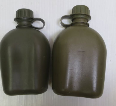 米軍2クォートキャンテーン水筒ODカラーナイロンカバー付き希少品