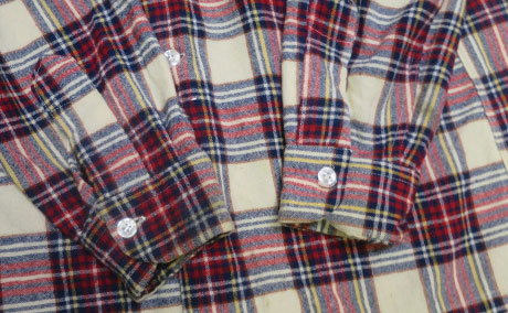 画像4: ペンドルトンPENDLETONアメリカ古着アメリカ製ウールシャツ60's-70'sビンテージMロカビリーROCKオープンシャツ ボックスシャツ