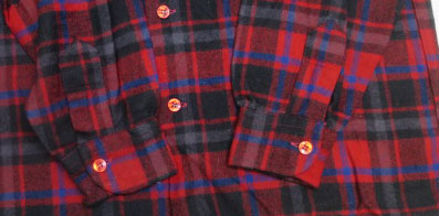 画像3: ペンドルトンPENDLETONアメリカ古着アメリカ製ウールシャツ70's-80'sビンテージMロカビリーROCKオープンシャツ ボックスシャツ